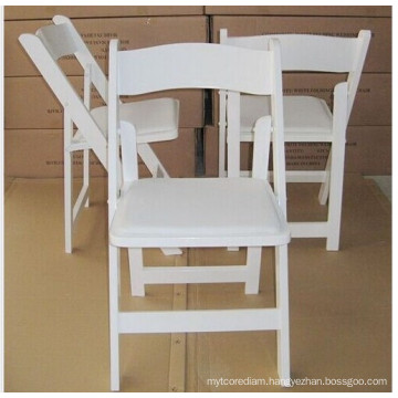 Hot Sale White Wimbledon Chair/Wood Folding Wedding Chair